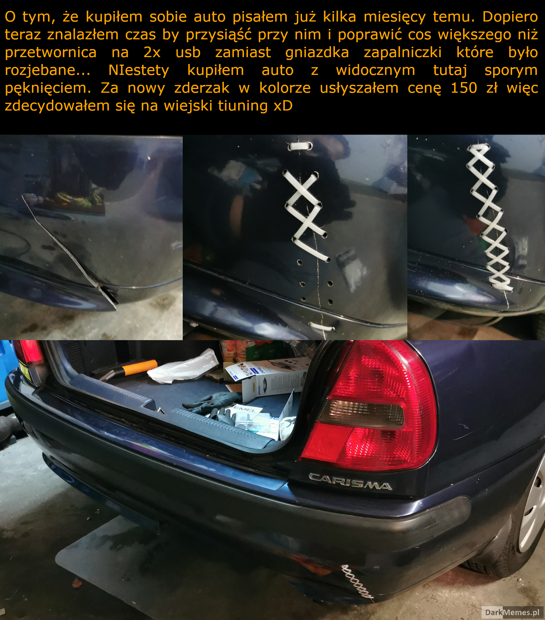 Świąteczne posiedzenie w garażu :D
