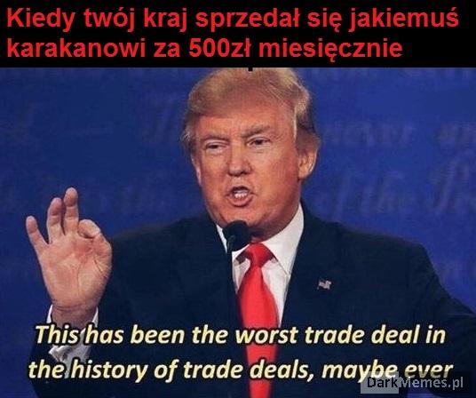 Dziwki cenią się bardziej niż ten kraj