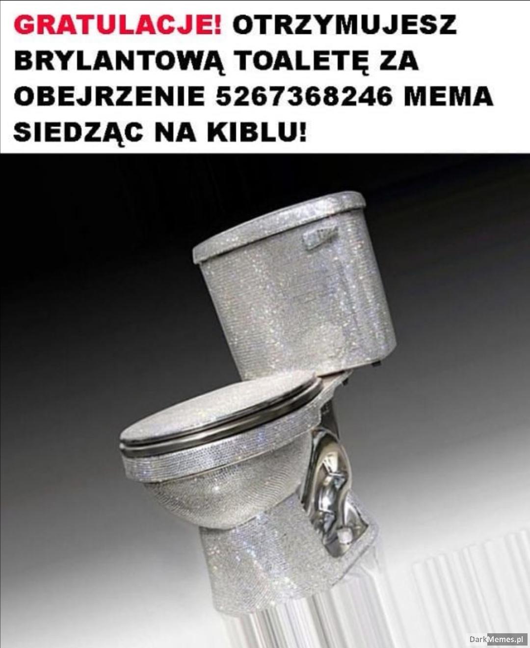 Brylantowy kibel