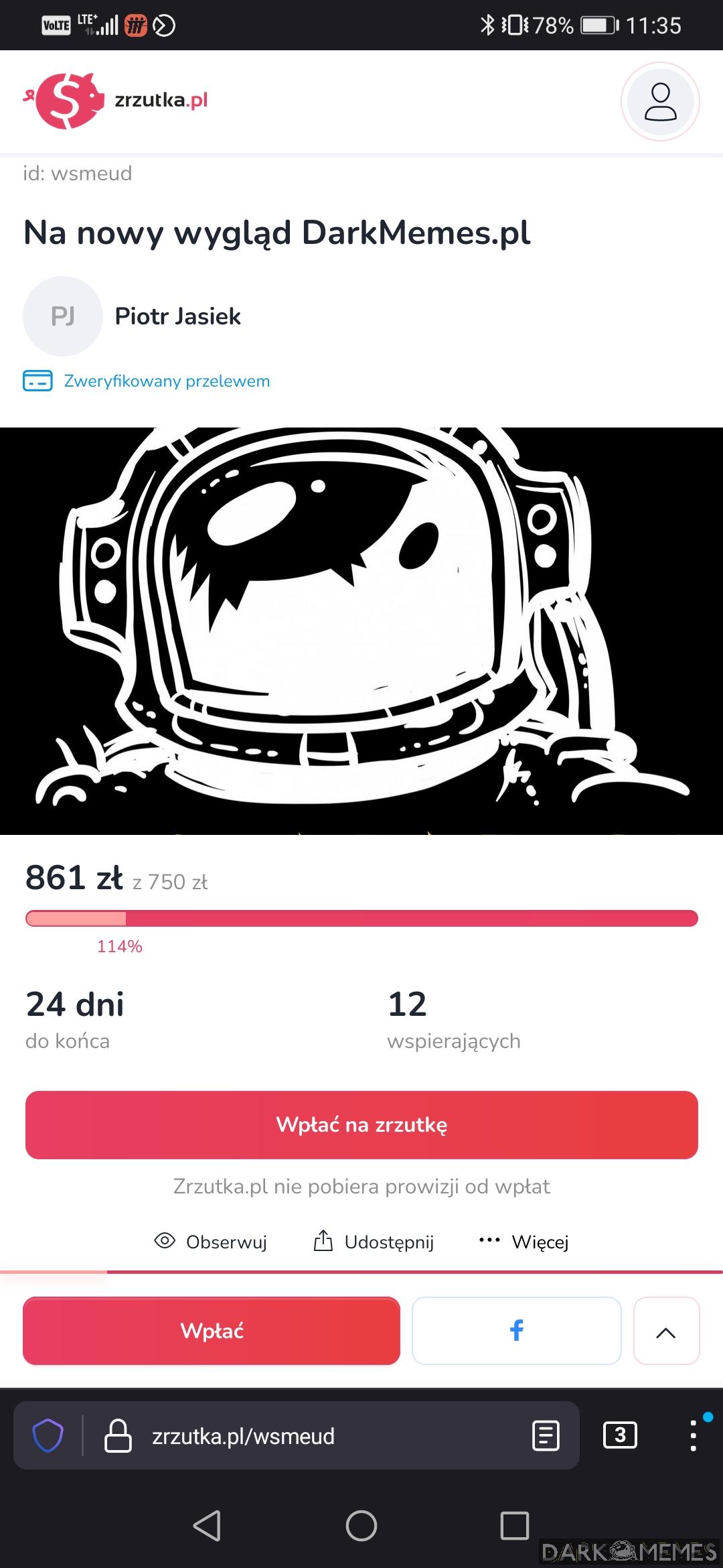Obiecalem Wam dobe wieści wieści.