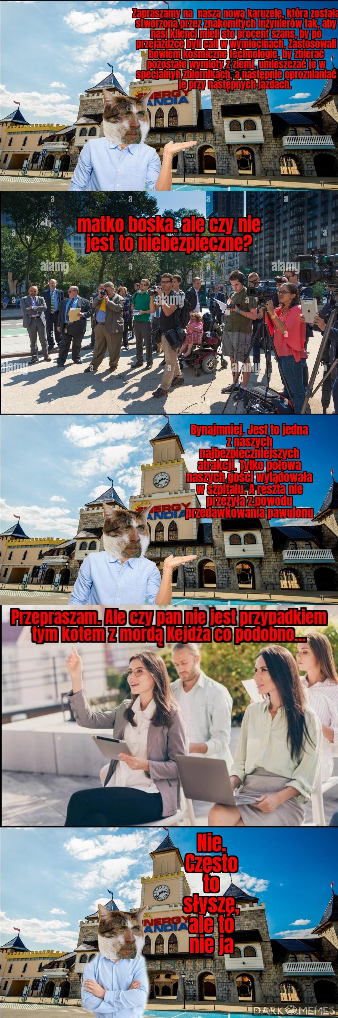 Pierwszy tutaj tak zwany ,,MEMEGH"