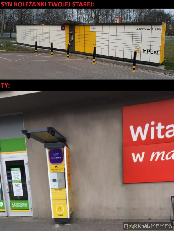 Pamiętacie jaka inba była z tymi paczkomatami? 