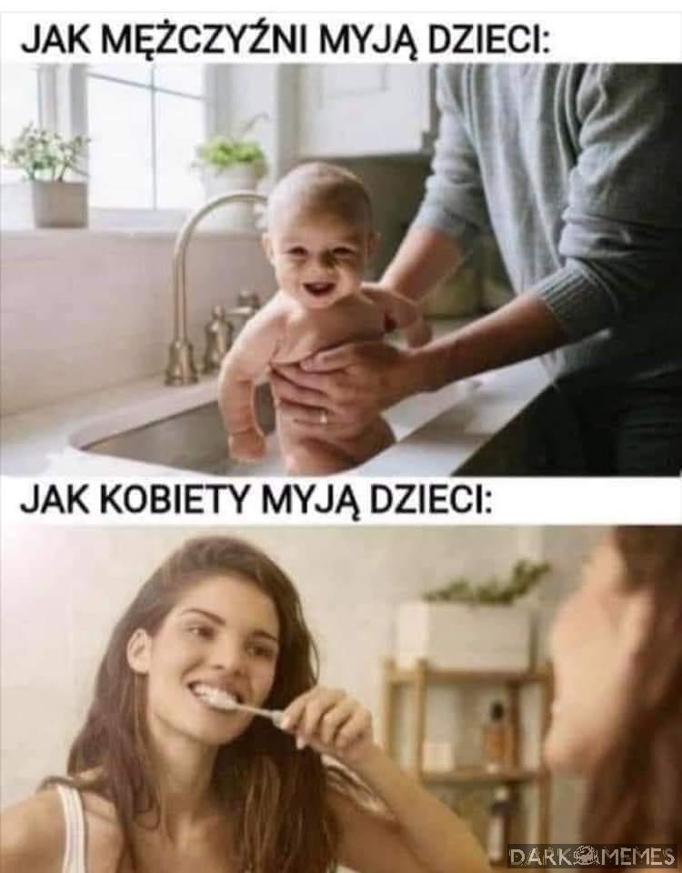 Mycie dzieci