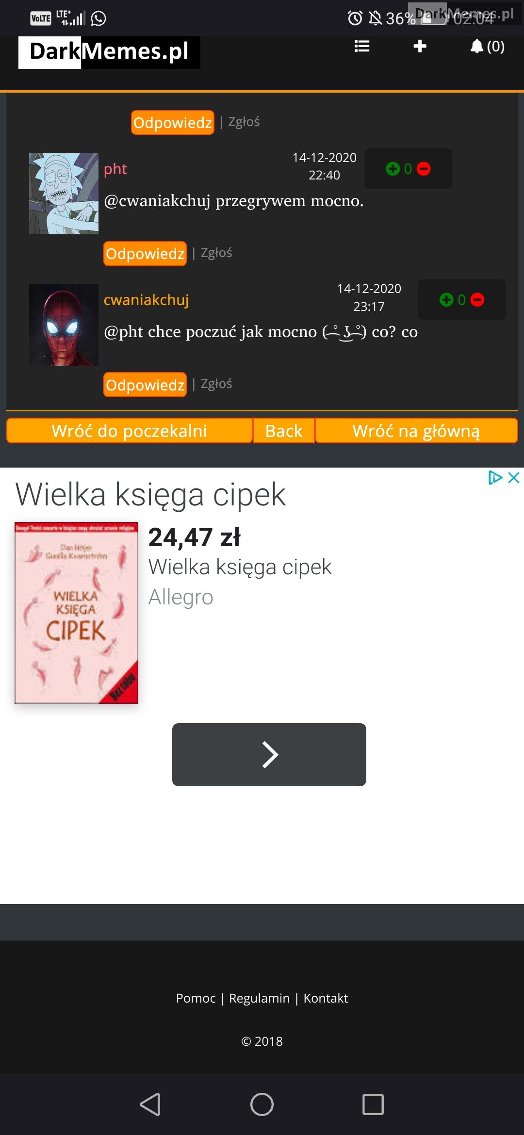 Co to kurwa za reklama xd