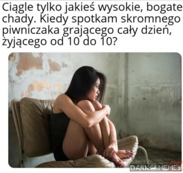 Piwniczaki sobie wkręcają że kobiety ich pożądają XD beka z nich