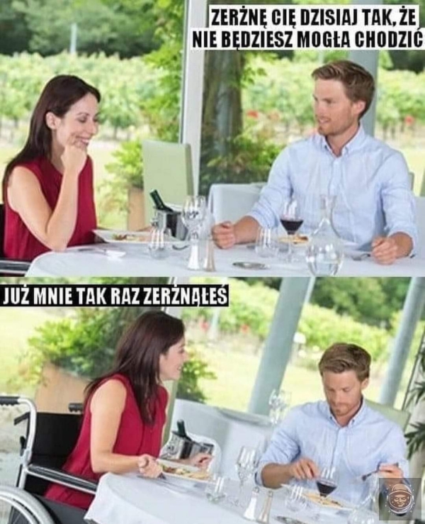 Nie rzucał słów na wiatr xD 
