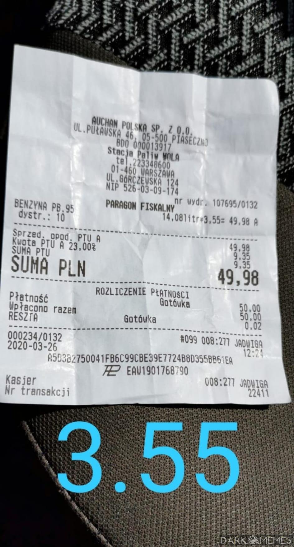 Na auchaie promocja na wache