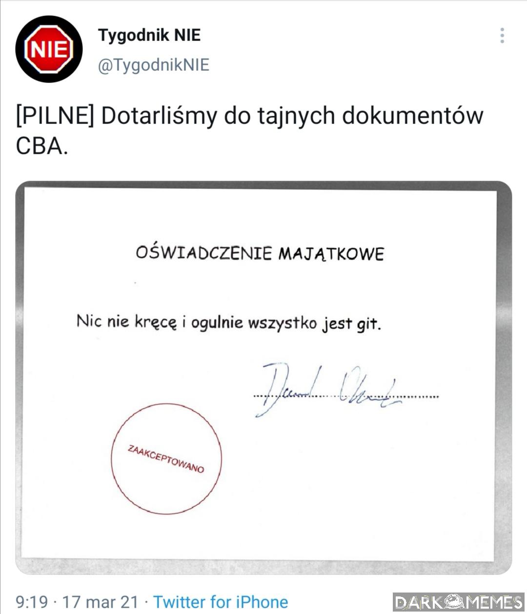 To i ja cos na obajtka wrzucę 
