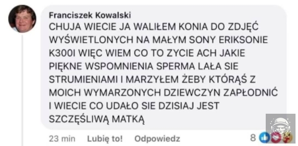 Franek to jest gość 