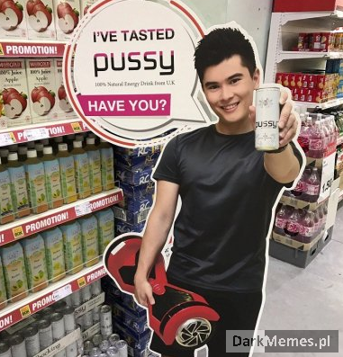 Opluwany nawet w sklepie.